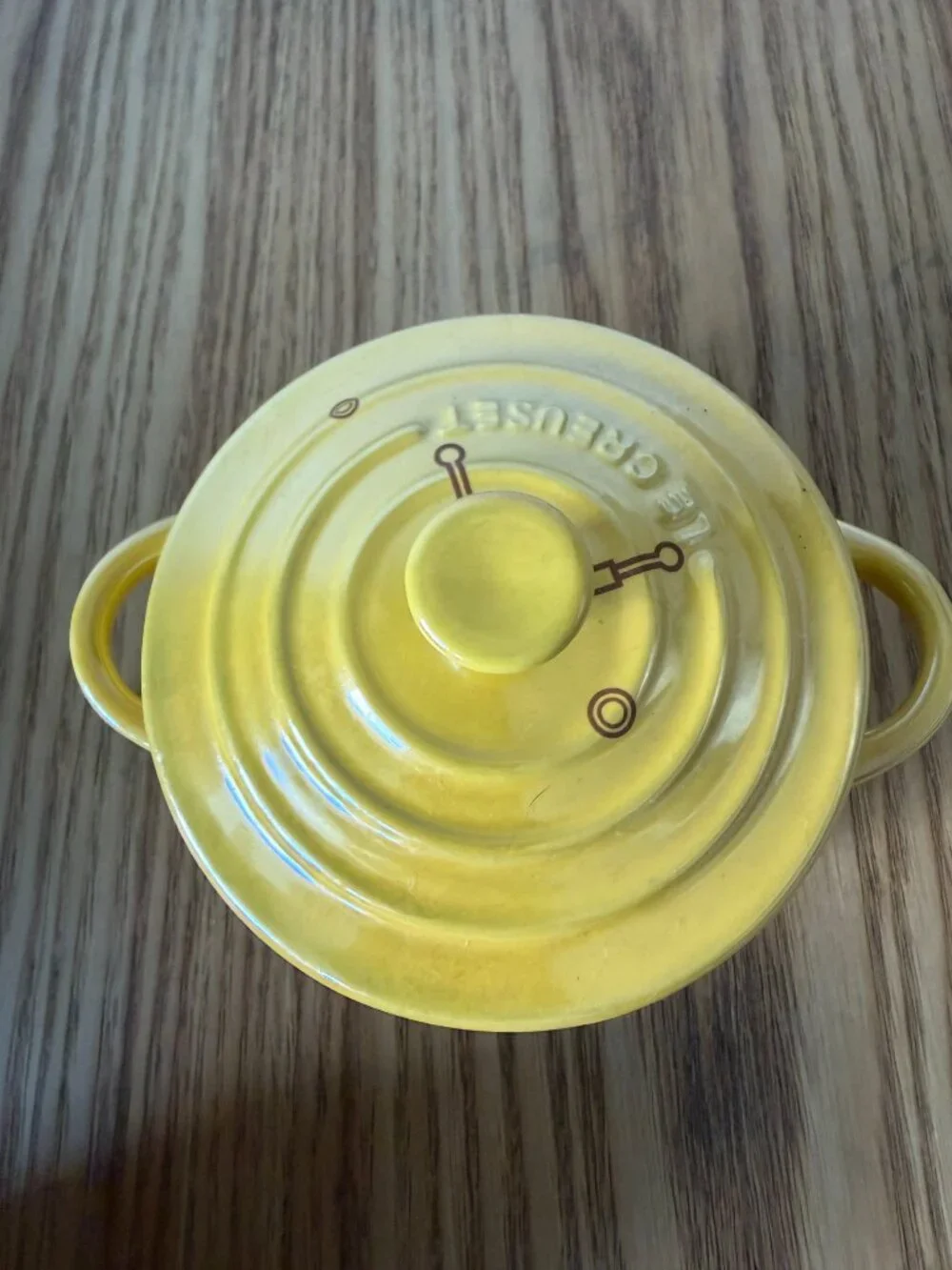 Star Wars Le Creuset Mini Cocotte C3P0 From Williams Sonoma, Unused NO BOX
